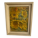 Old framed oil on canvas “Sunflowers”