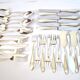 30-piece modernist silver-plated table cutlery set DEETJEN