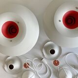 Pair Louis Poulsen PH5 pendant lamps by Poul Henningsen Denmark