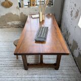 Rustic farmhouse table, solid oak, 2m