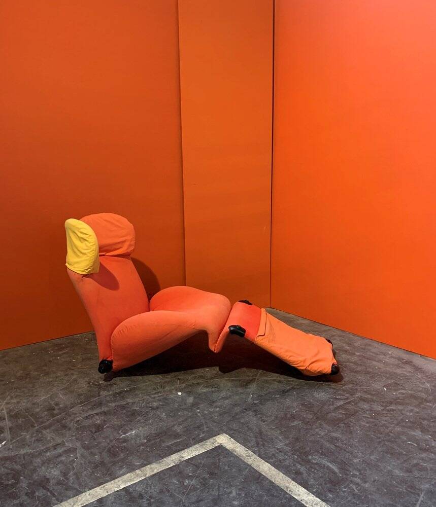 Wink 111 armchair by Toshiyuki Kita, 1980