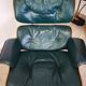 Fauteuils Lounge Eames ,production Herman Miller, avec ottoman. En cui