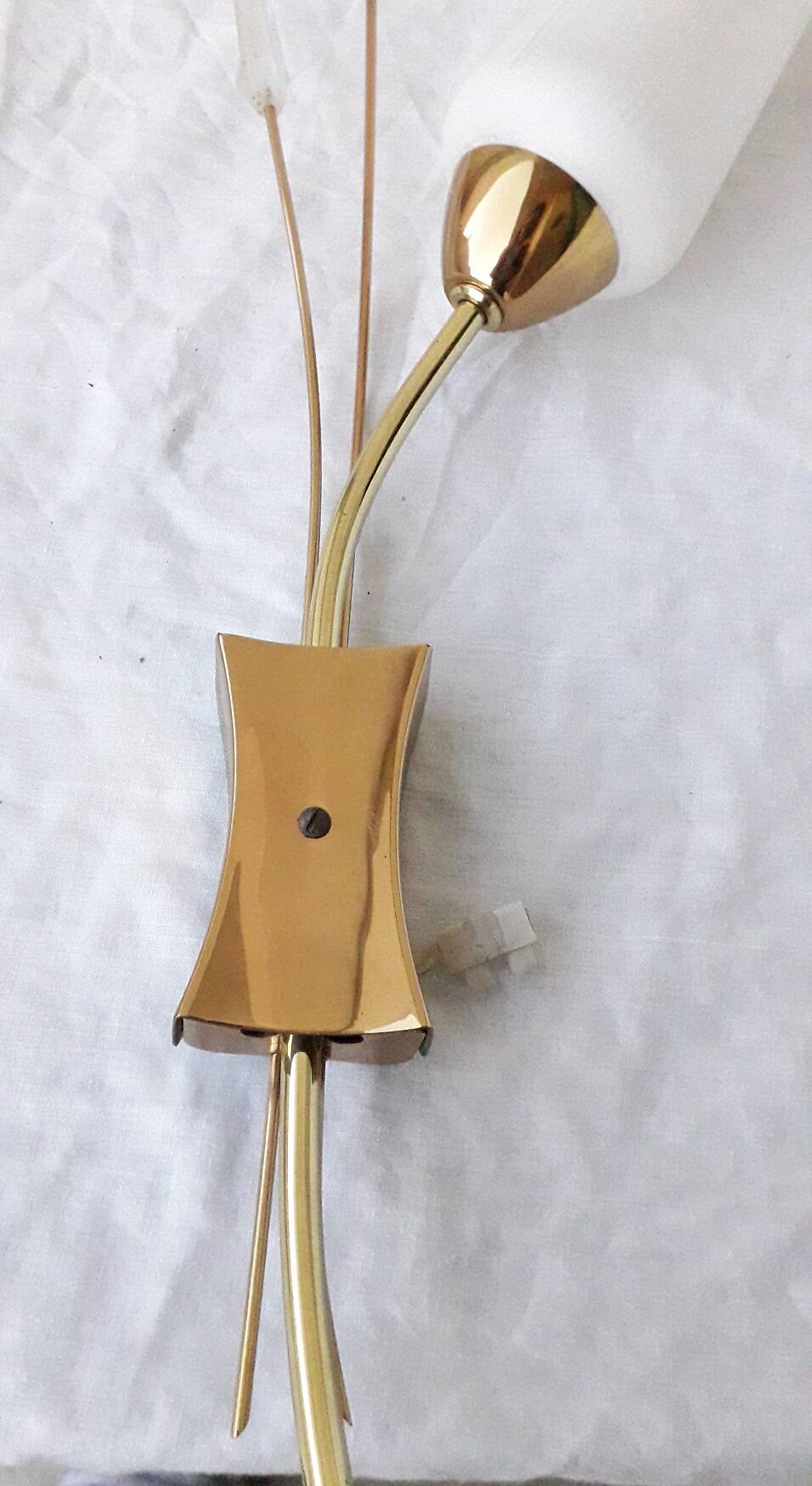Pair of wall sconces from the 1960s.