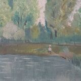 painting on canvas from 1911