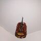 Pair of brutalist wall lamps and hanging lamps