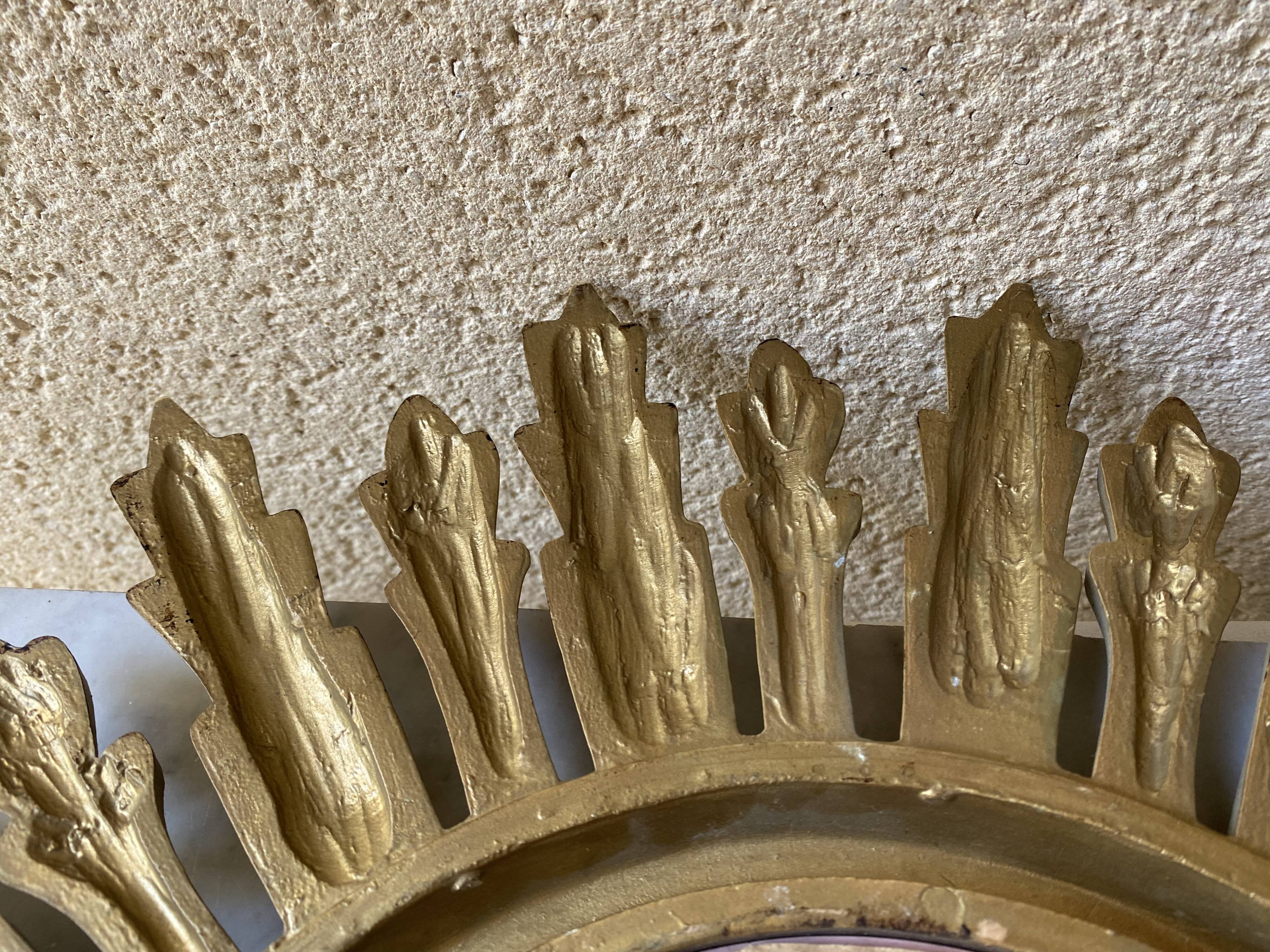 Mirror sun vintage italy 70