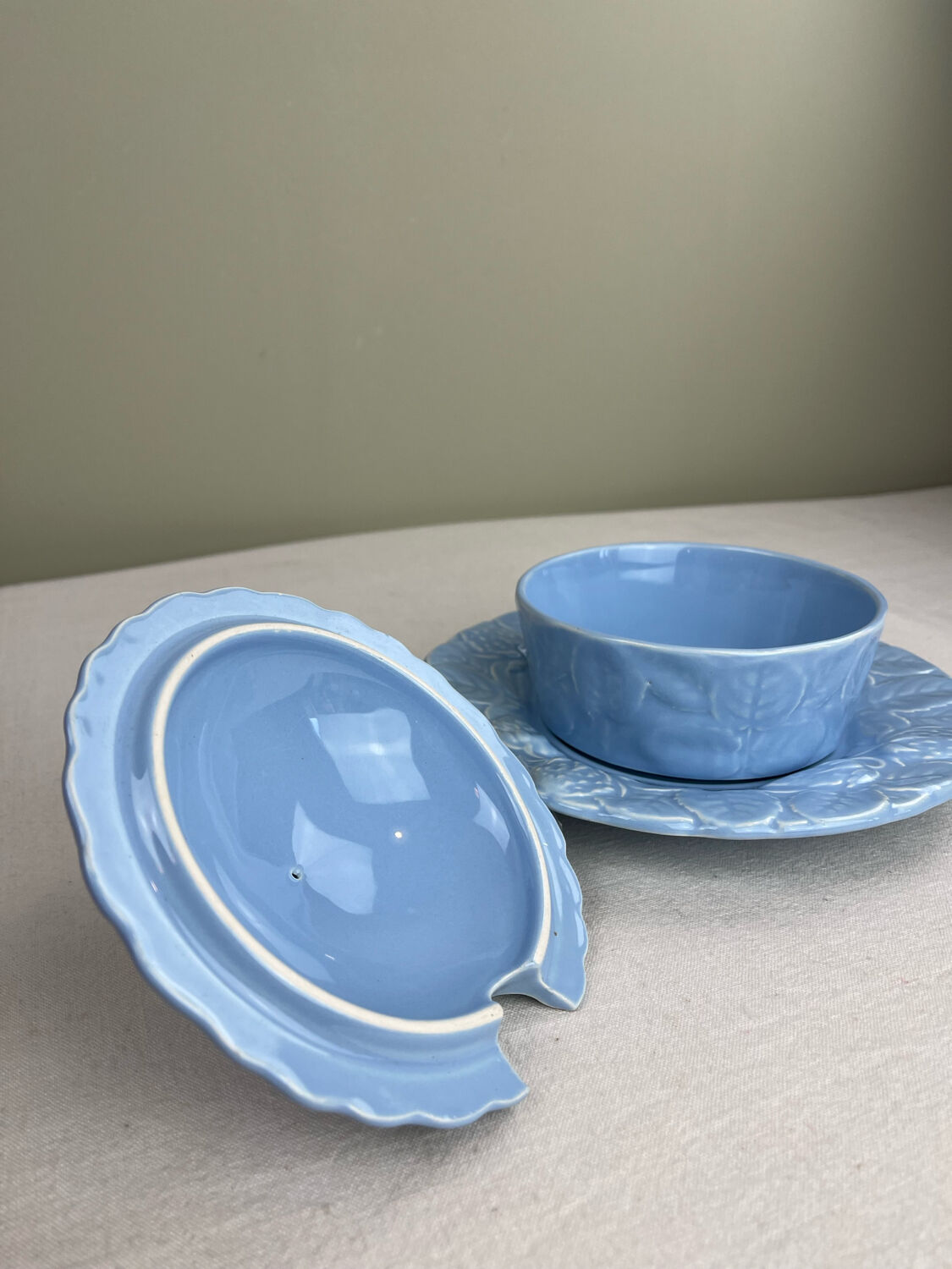 Strawberry ceramic sugar bowl