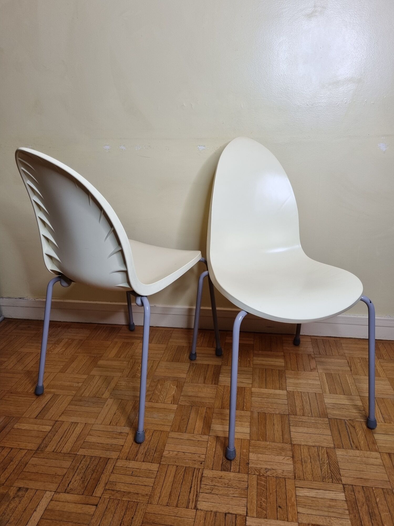 Paire de chaises "Lanceolata" design Platt & Young pour Driade (made in Italy)