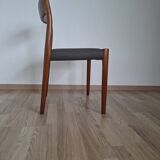 6 dining chairs by Niels Otto Moller. Model 77.