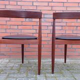 2 x Hans Olsen chairs for Frem Røjle, Denmark, Set de Lux, 1960s