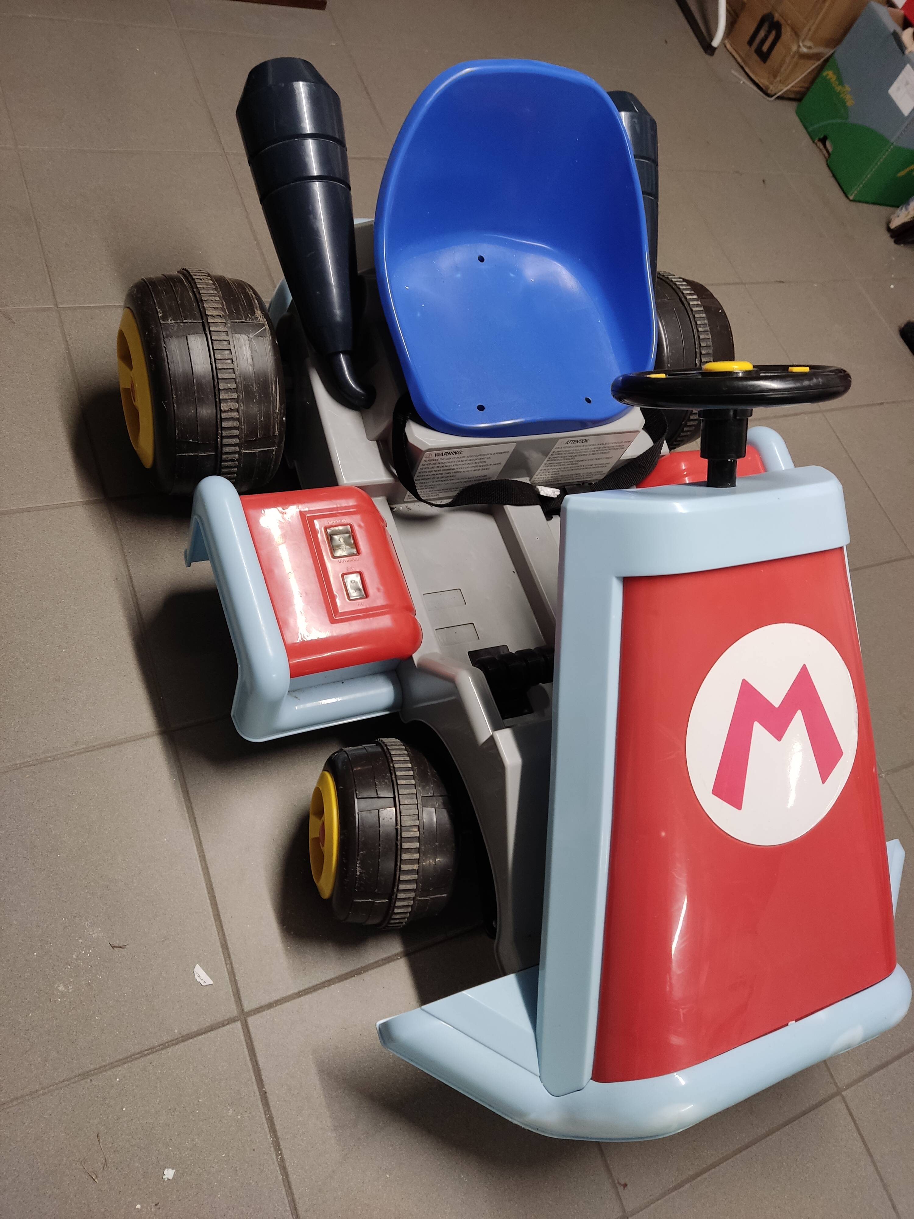 Limited edition Mario kart car