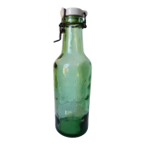 Ideal glass milk bottle with porcelain cap 210693