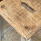 TABOURET Ancien BOIS Massif