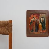 Russian wood panel Icon of the Presentation of Our Lord, 19th Century