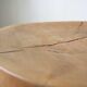 Table tripode en bois vintage