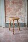 Vintage stool, wooden stool, tripod stool, accent chair