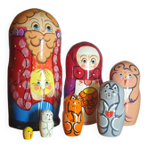 Russian nesting doll matryoshka