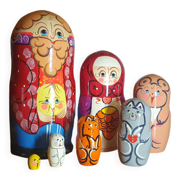 Russian nesting doll matryoshka