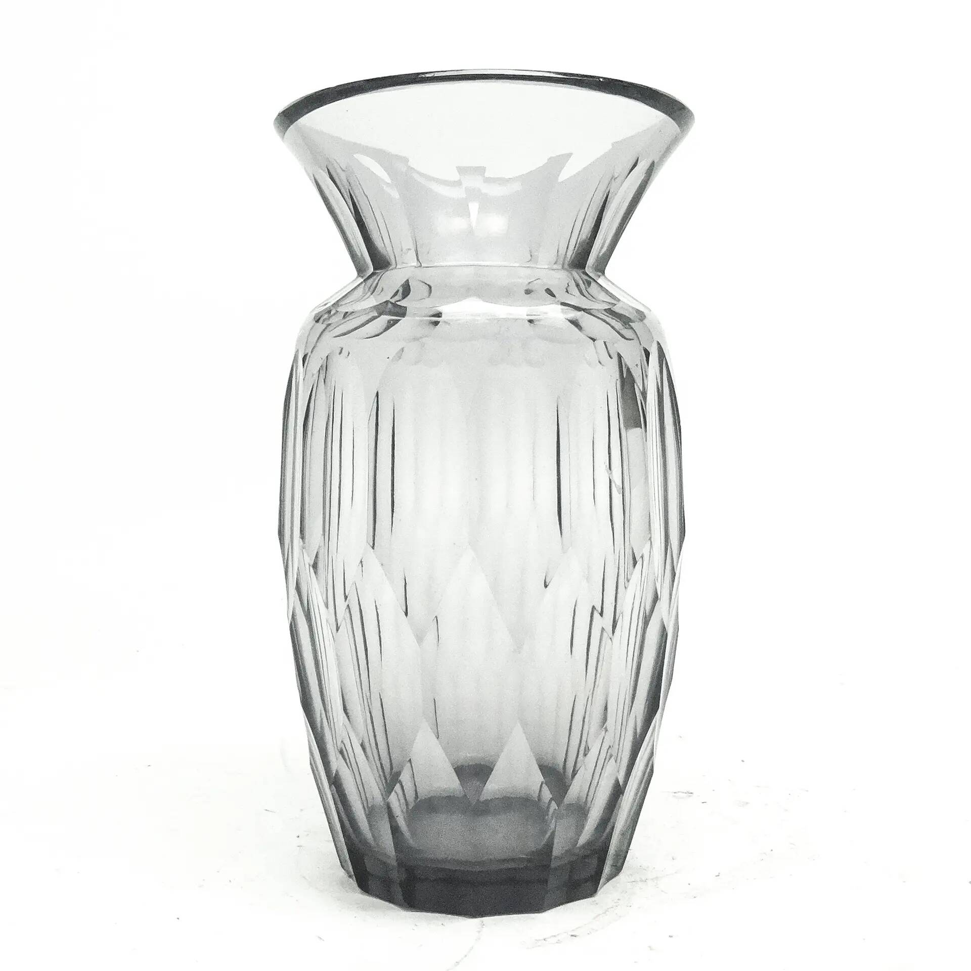 Art Deco vase, crystal, Poland, 1930s