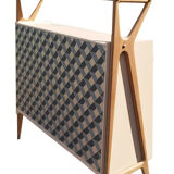 Vintage bar furniture by Louis Paolozzi for René Godfrid, 1950s