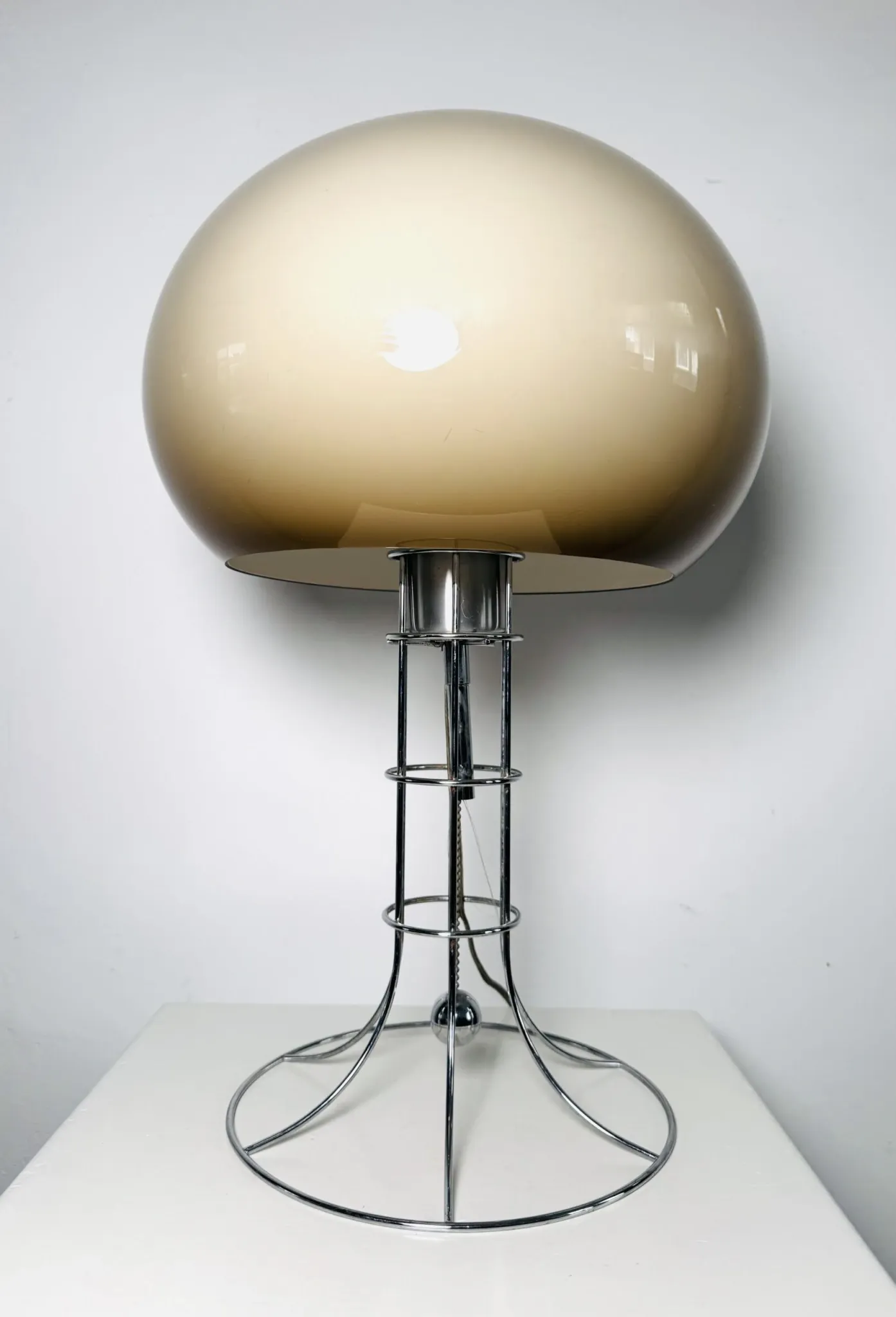 Lampe de table champignon par Herda Verlichting, Pays-Bas, années 1970.