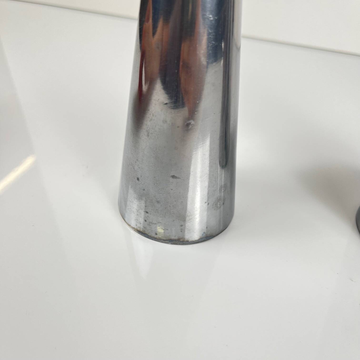 Steel candle holder duo by Erika Pekkari for IKEA