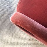 Fauteuil en velours