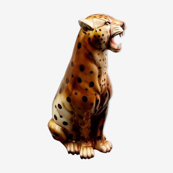 Ceramic leopard