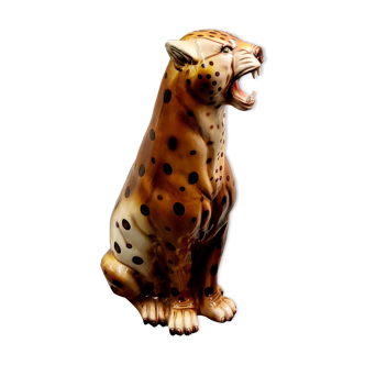 Ceramic leopard