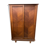 School cabinet sliding door