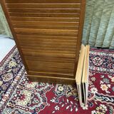 Curtained filing cabinet, 40s-50s