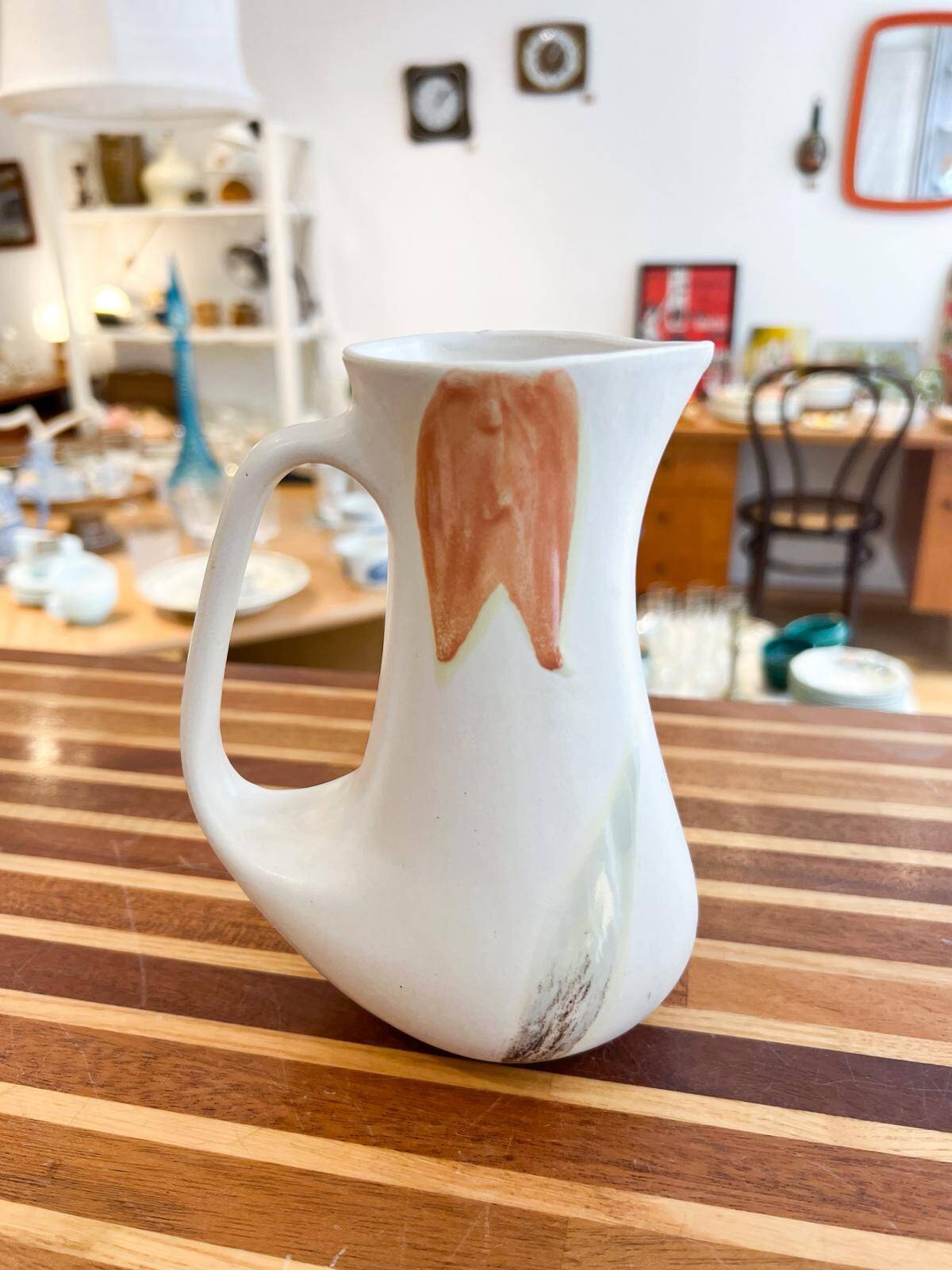 Carafe en céramique émaillée Niderviller