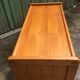Vintage Scandinavian chest of drawers with 4 drawers in solid pine