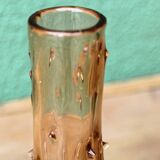 Blown glass soliflore vase