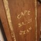 Bistro/cafe swing doors