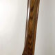 Pair of vintage Telemarking wooden skis, retro decoration