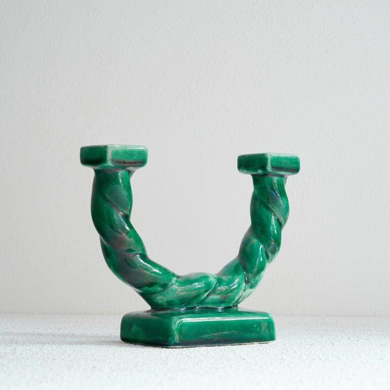 Longchamp candlestick from the 1950s