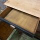 Vintage Parisian black patinated buffet