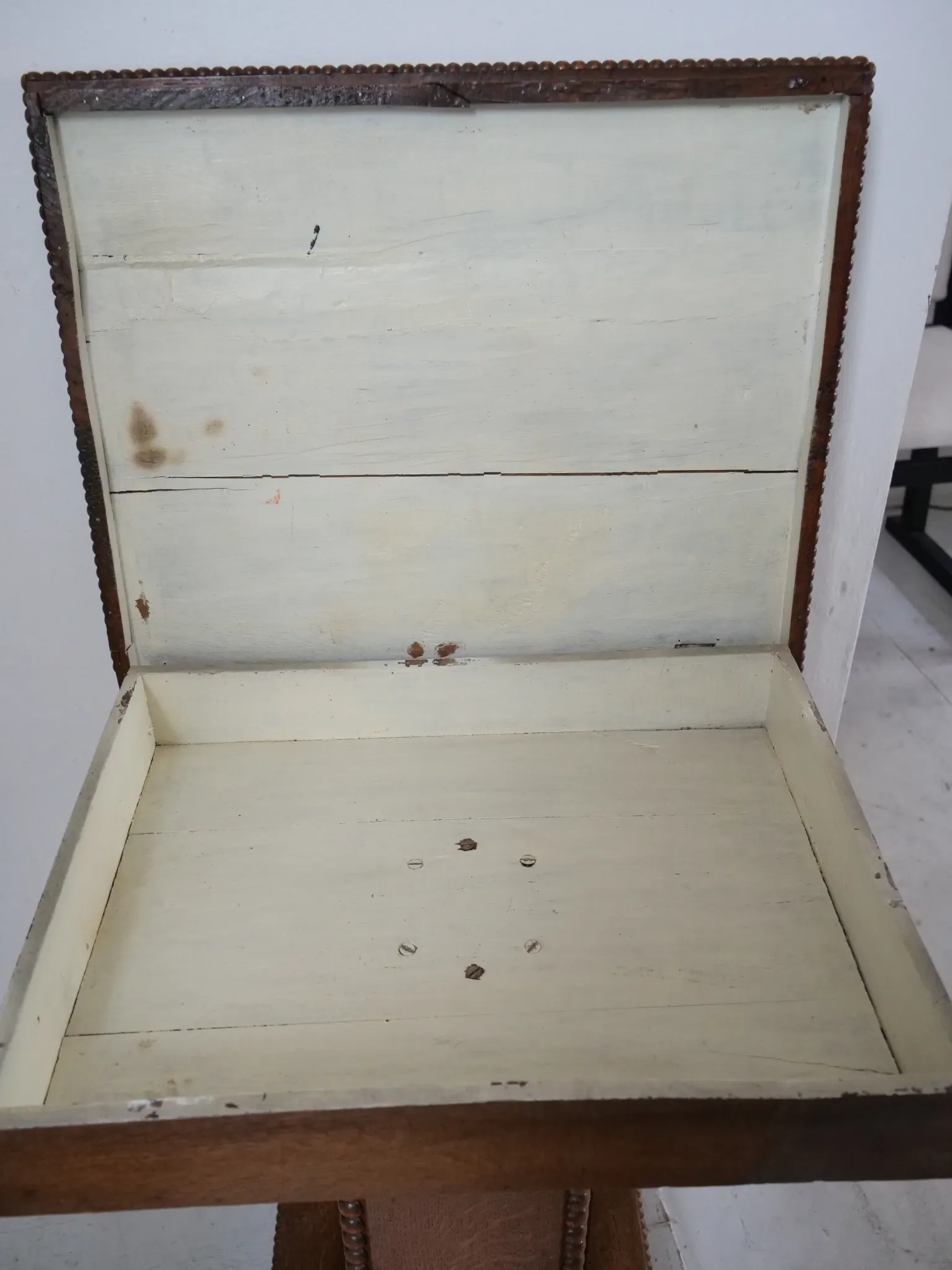 side table in Popular Art style with systems