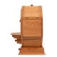 Metamorphic Solid Pine Dry Bar, Folding Design, 1970s, Good Condition