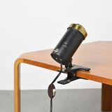 Set of three clamp lamps, Jacques Biny, circa 1950, Lita edition