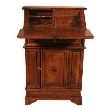 Italian Renaissance Oratory in Walnut with a Small Theatre—17th Century