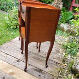 Pair of Louis XV bedside tables in cherry wood.