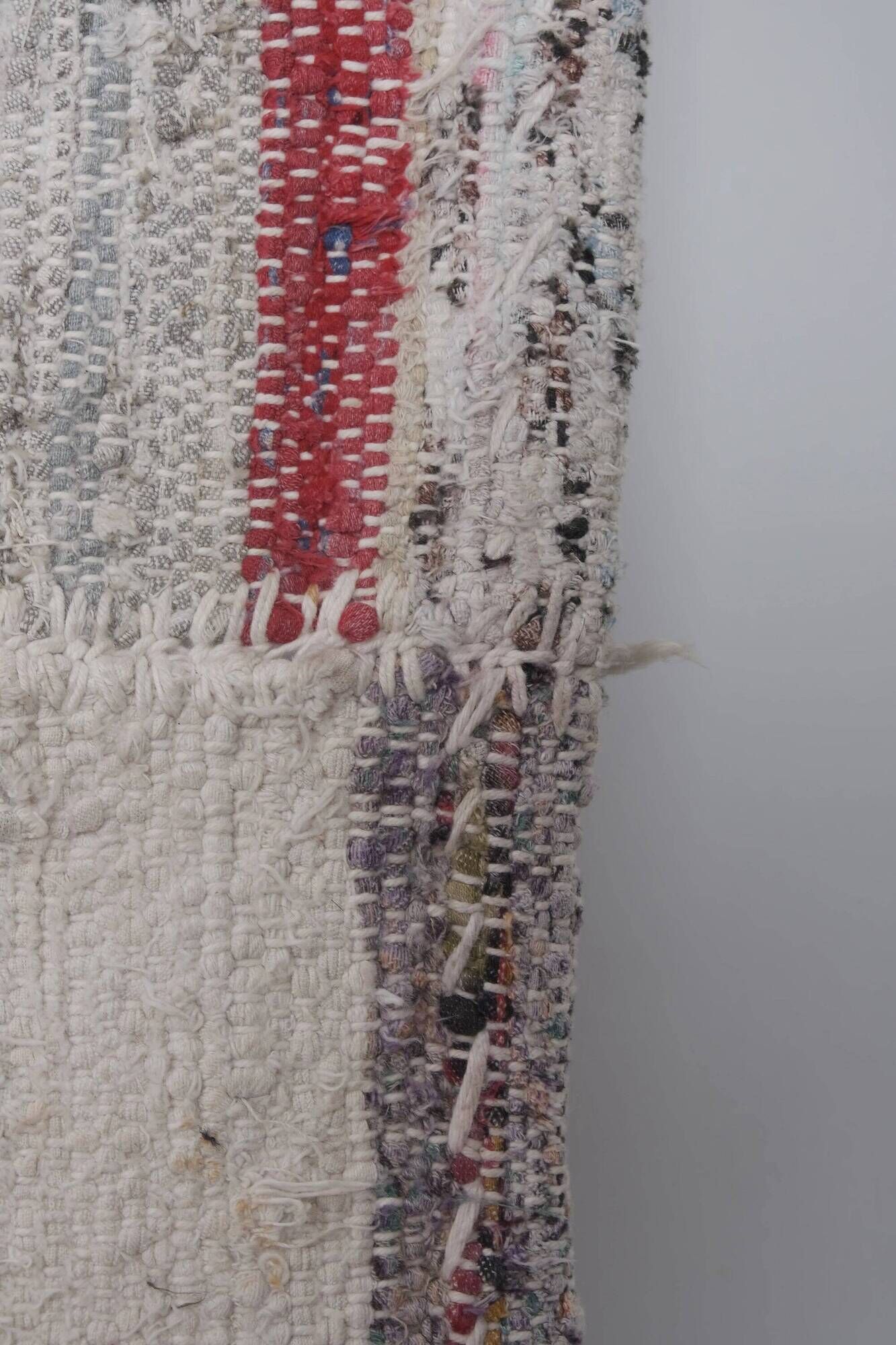 Vintage Turkish hallway rug 246x317 cm