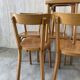 Ensemble de 6 chaises bistrot Baumann