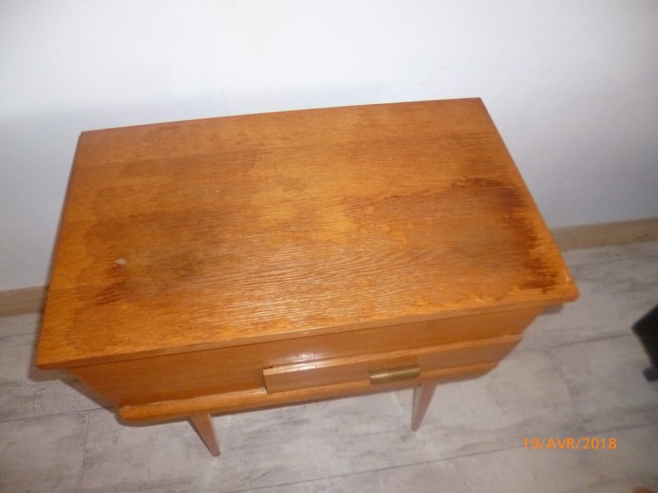 1950/1960 sewing basket