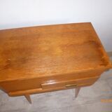 1950/1960 sewing basket