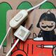 Applique murale enfants vintage