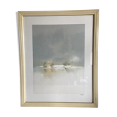 Impression sur toile sous verre