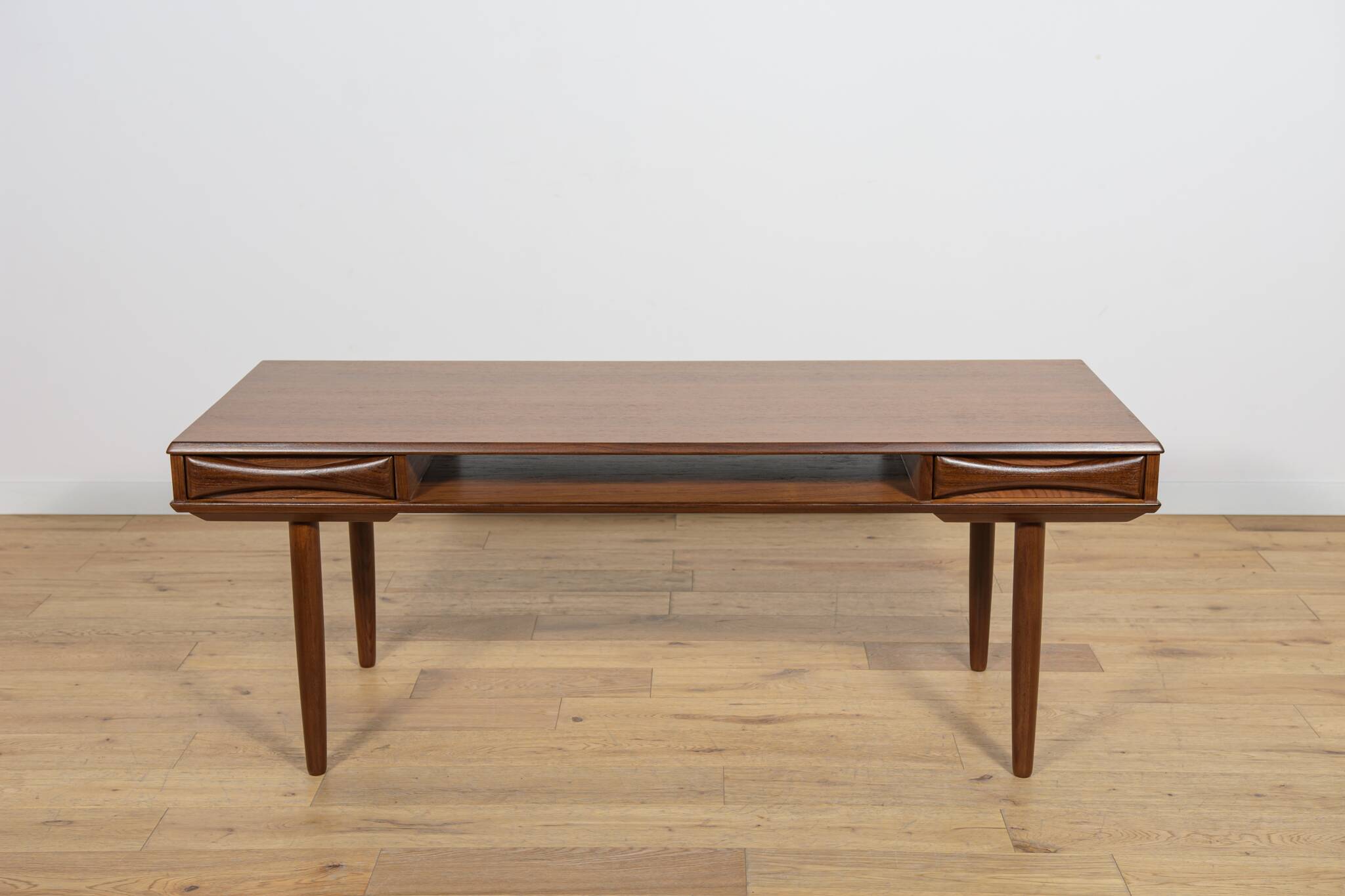 Mid-Century Teak Coffee Table, Denmark, 1960s